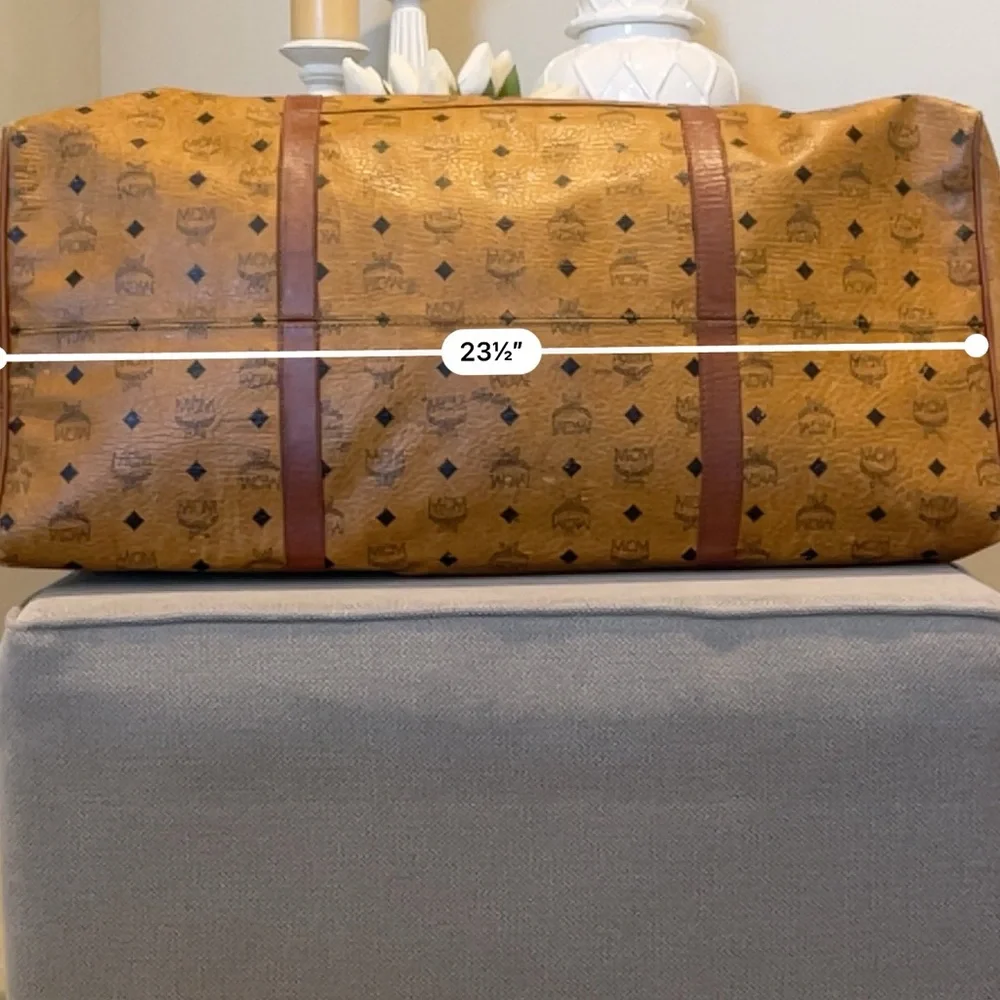 MCM large Brown Monogram Bag